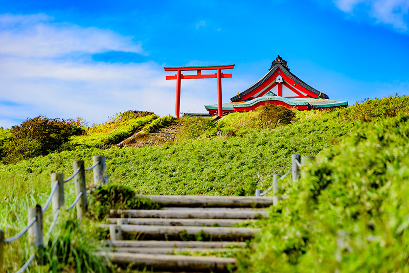 神秘的绝景世界……能量景点天空“箱根元宫”