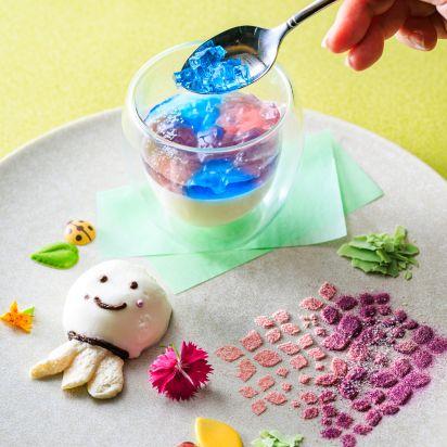 夏の食べられるアート