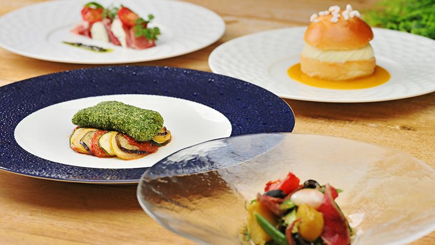 プリフィックスランチメニュー(2026年7～8月)一例