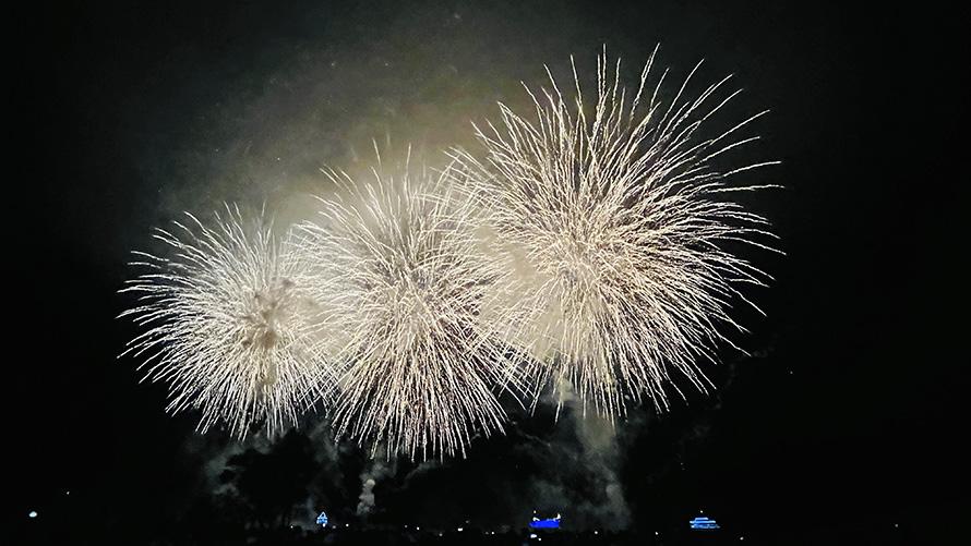 箱根, 箱根園, 花火, 夏, 祭り