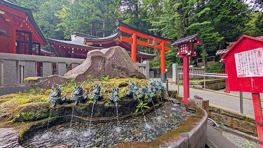箱根神社内、九頭龍神社新宮