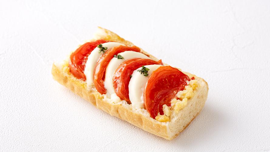 大葉のカプレーゼブルスケッタ