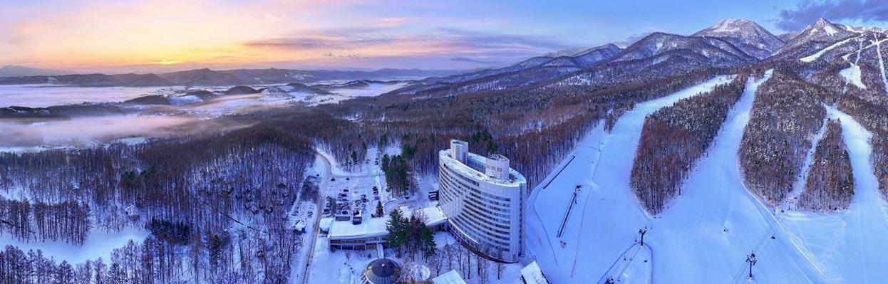 プリンスで滑る冬の絶景