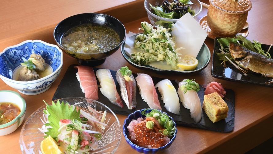寿司会席コース│寿司処　楽海（らう） 　写真はイメージです。