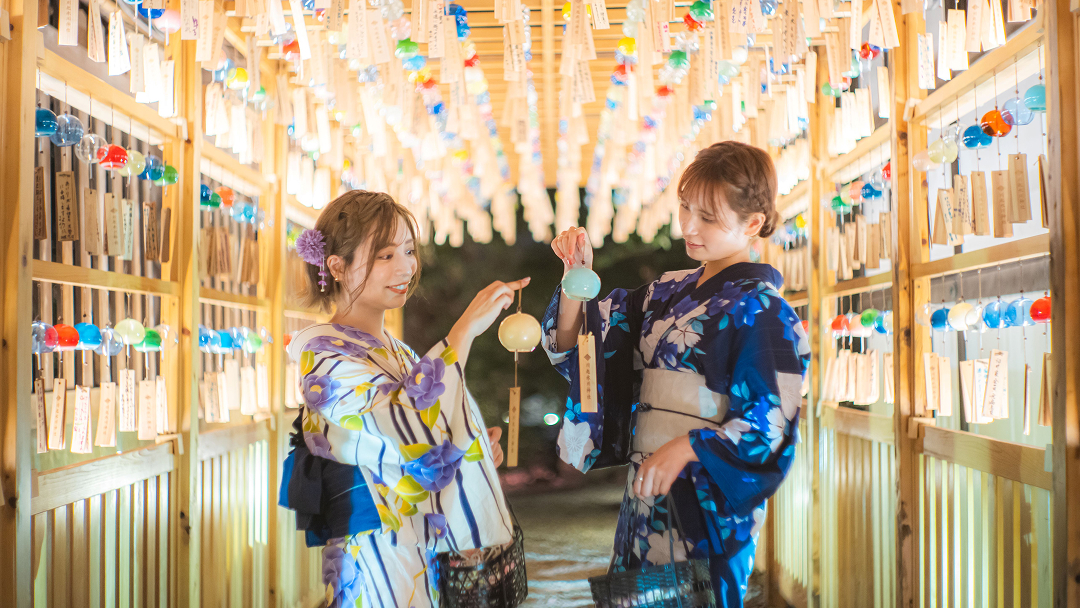 小江戸夏旅ー人力車で巡る風鈴ライトアップと大人の川越ナイトー