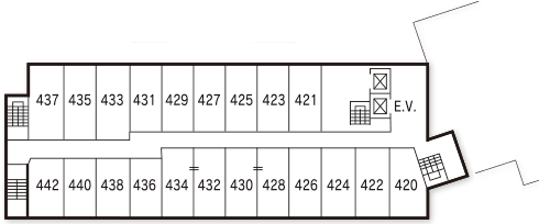 4階平面図