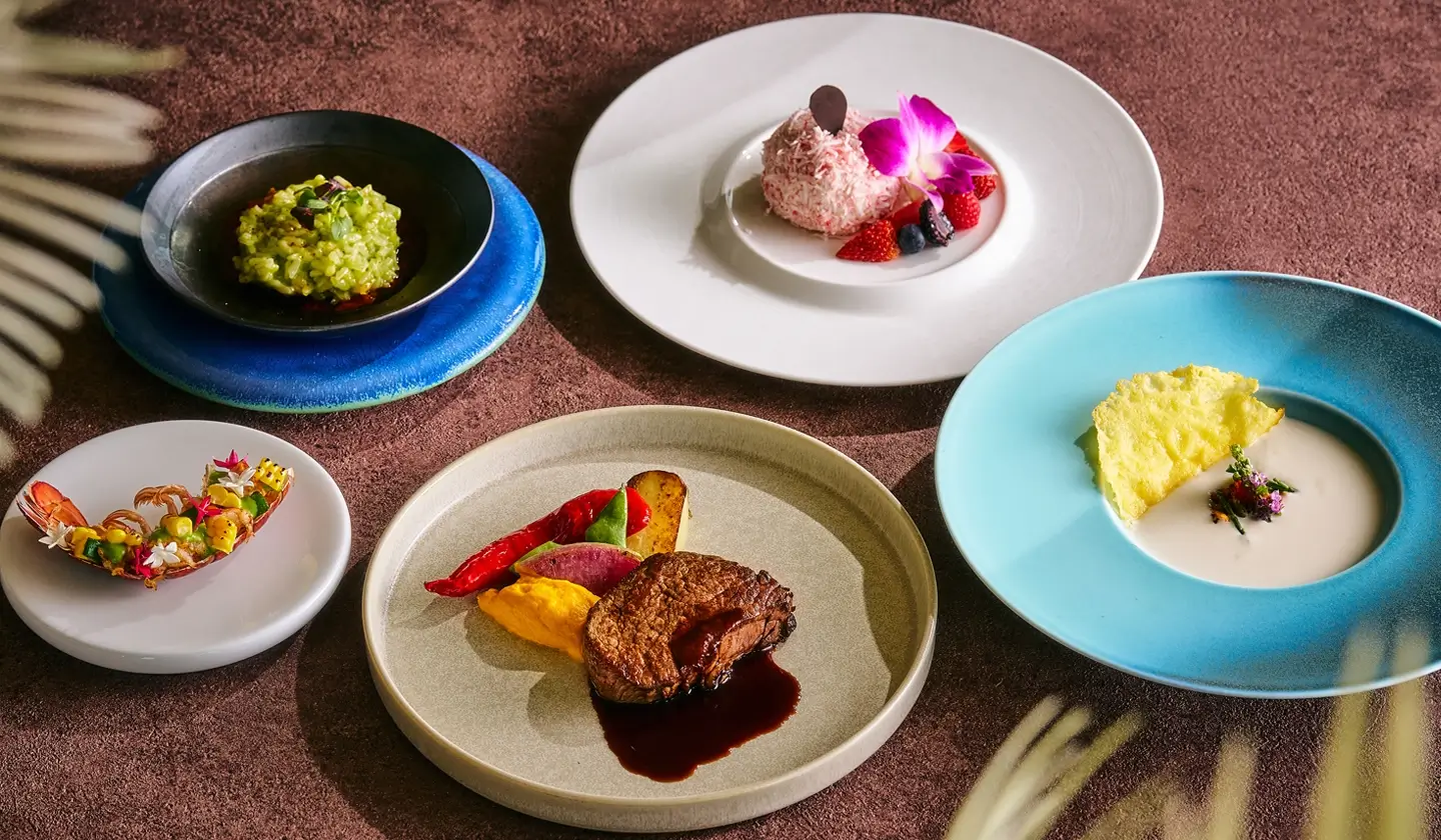 Hawaiian Dinner Course