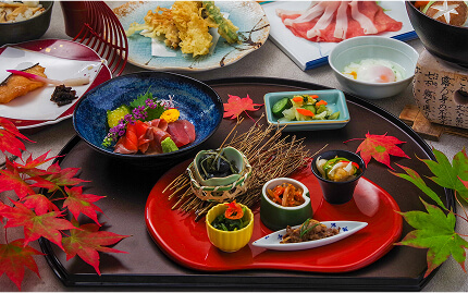 ～旬を味わう～季節のディナープラン《日本料理》