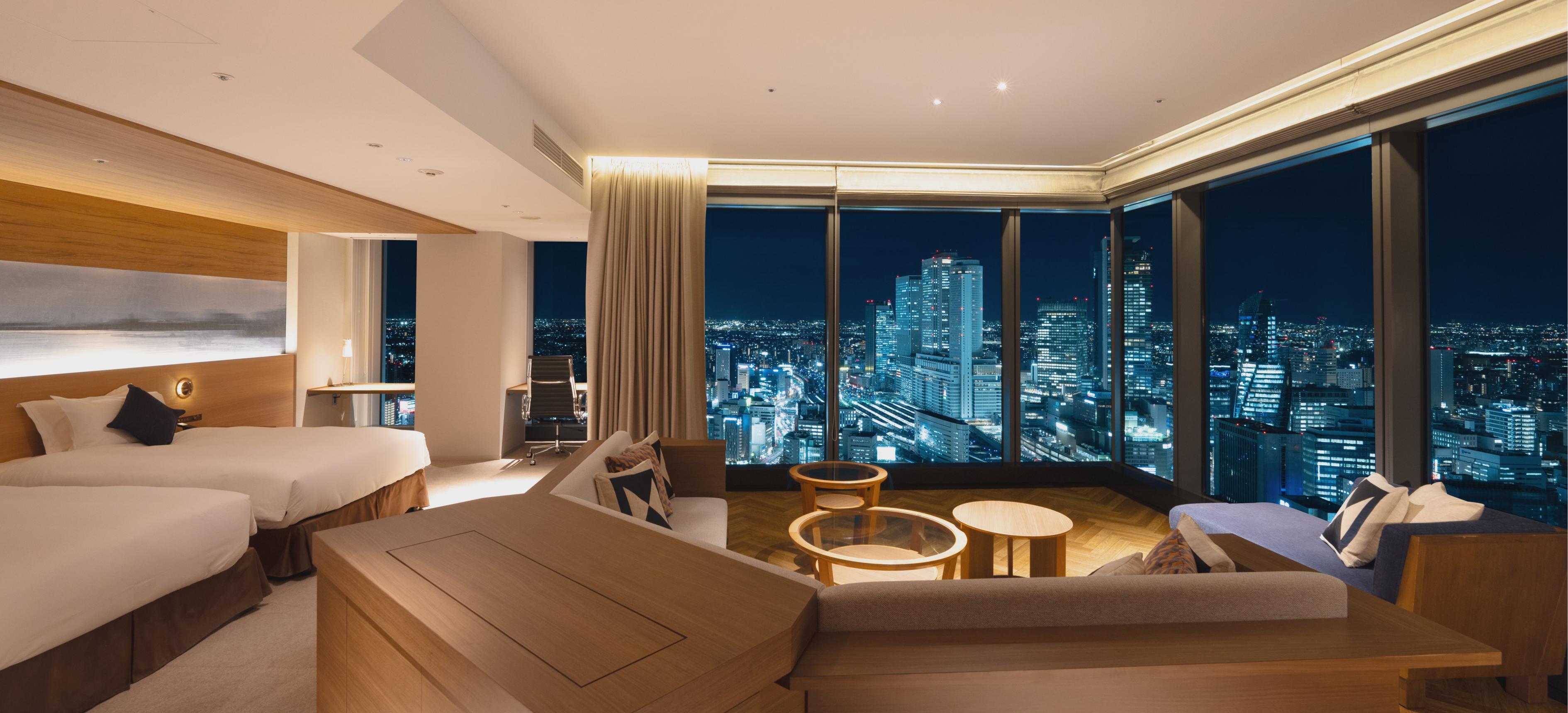 部屋からの夜景