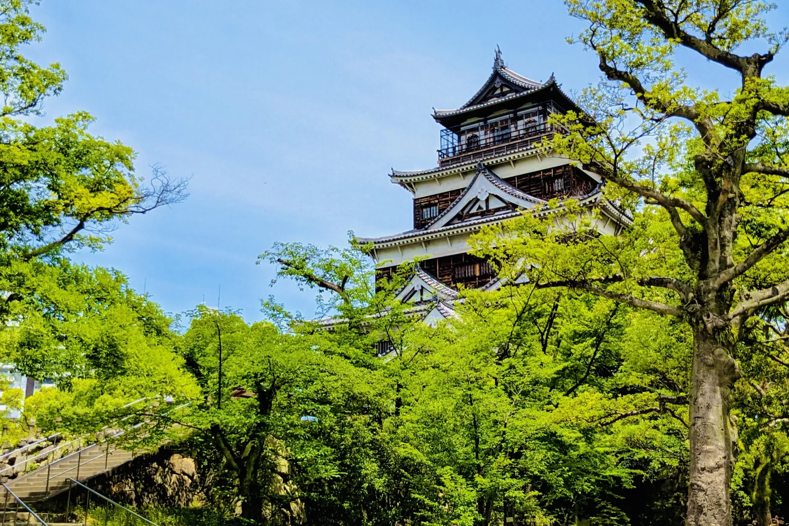 広島市内へGO!