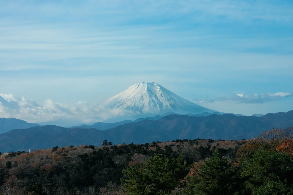 中国割烹旅館 掬水亭公式Webサイトより「富士山の眺め」