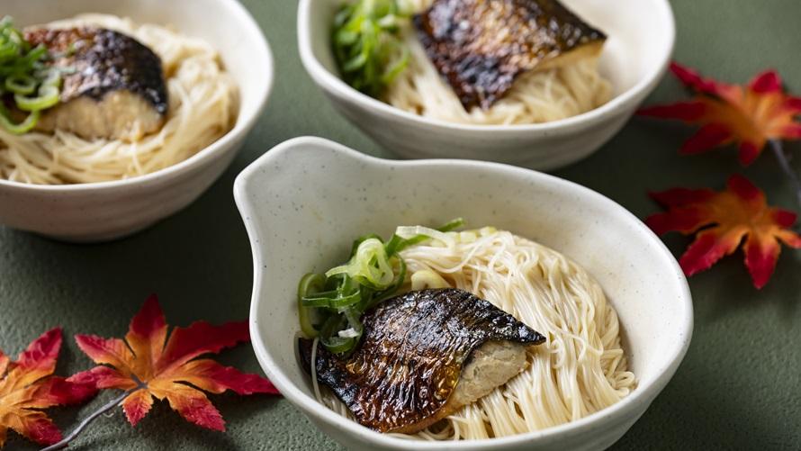 【滋賀県長浜エリア郷土料理】焼鯖そうめん　