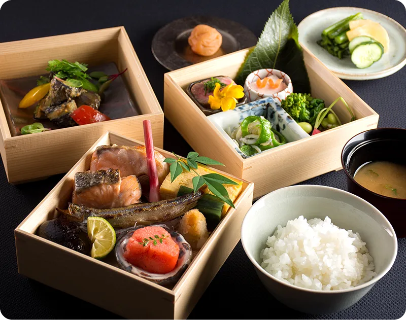 日本料理 からまつ テラス席