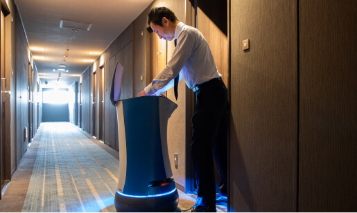ロボットがお届けする Tokyo Craft beer Delivery Stay のイメージ
