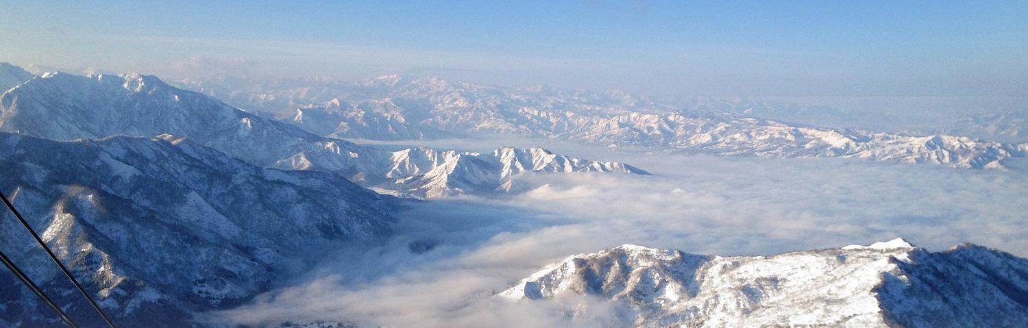 プリンスで滑る冬の絶景