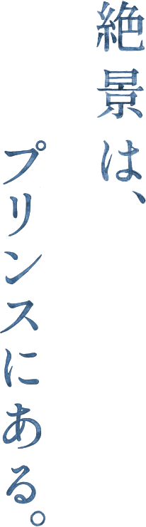 絶景は、プリンスにある