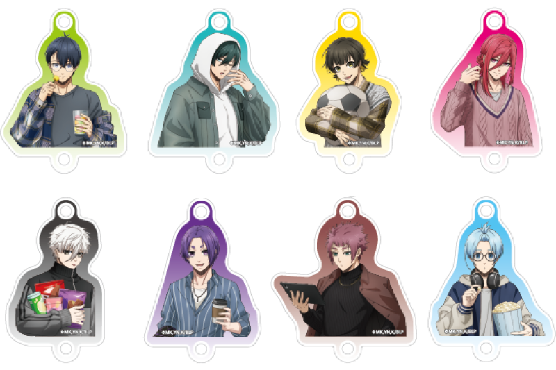 描き下ろし等身アクリルキーチャーム
